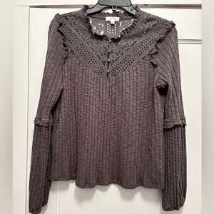 Beautiful brown woman’s top blouse
